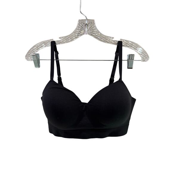 True Kind Black Supportive Wireless  Bra Size Large - Picture 1 of 4